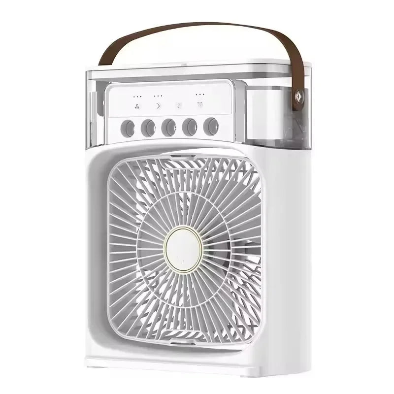 3-in-1 Personal Air Cooler | Portable Fan, Humidifier & LED Night Light
