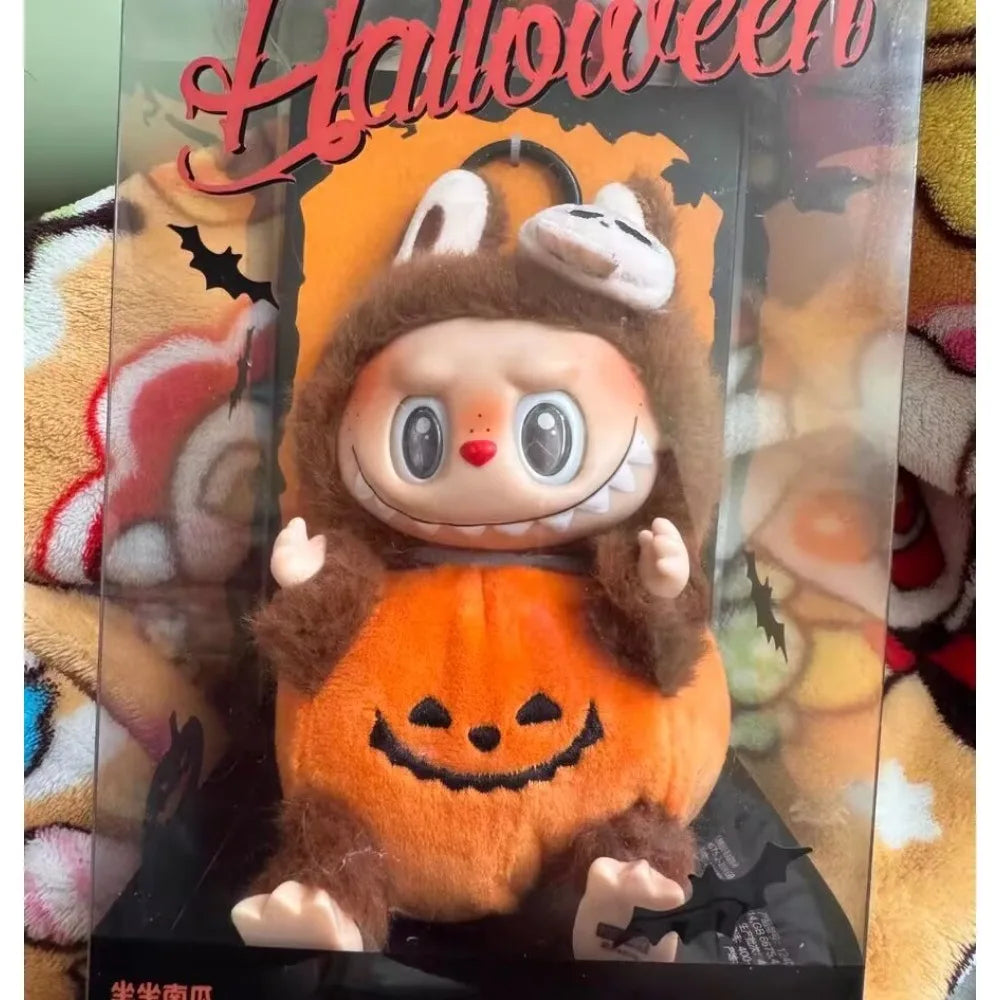 Pumpkin Doll Sitting Party, Halloween Gift Children'S Day Gift Fun to Play with to Send Friends Brothers Decor