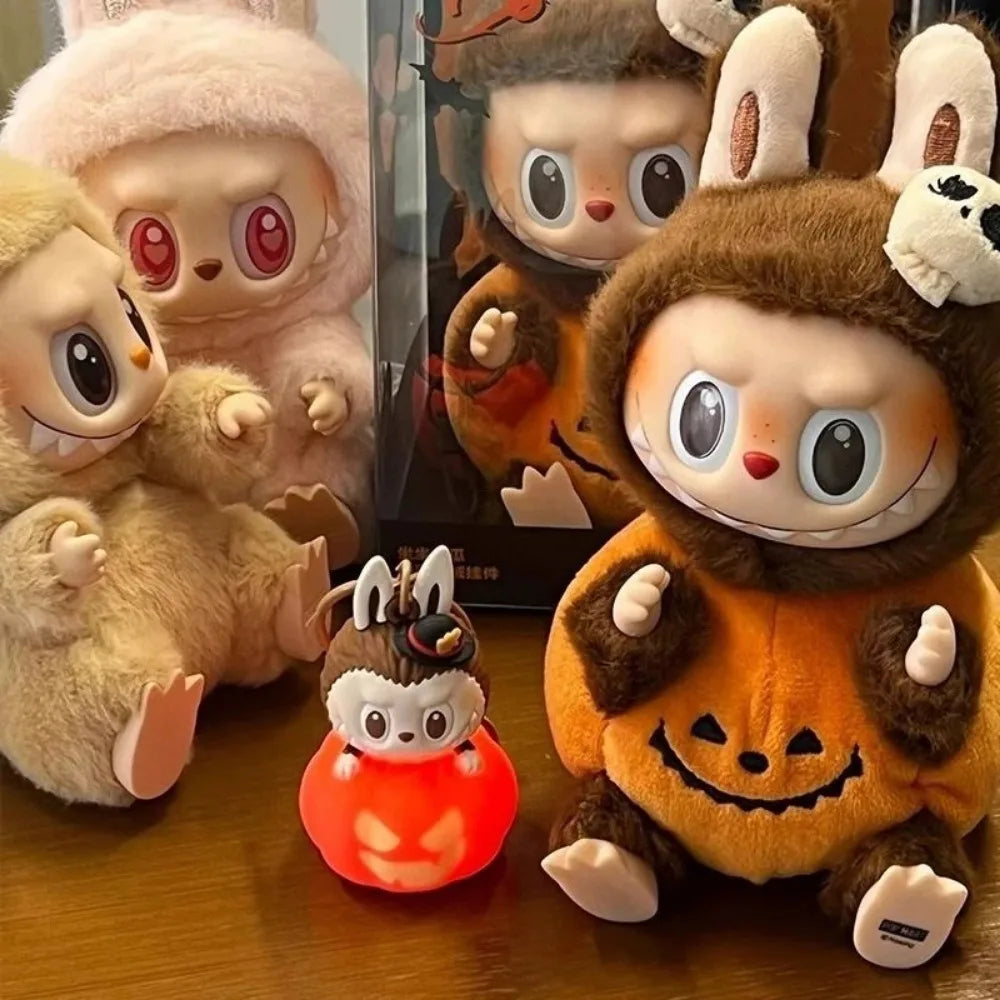 Pumpkin Doll Sitting Party, Halloween Gift Children'S Day Gift Fun to Play with to Send Friends Brothers Decor
