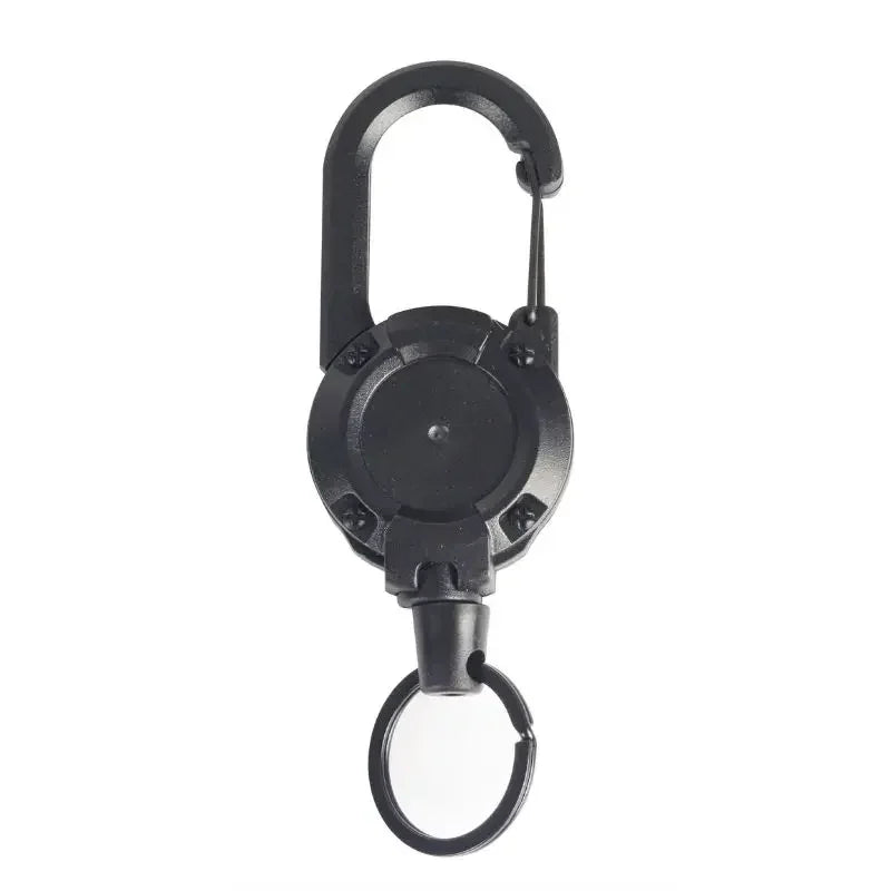 1/3Pcs Retractable Anti-Theft Wire Keychain – Elastic Buckle Rope with Easy-Pull Clip for Keys, ID, Tools & Travel