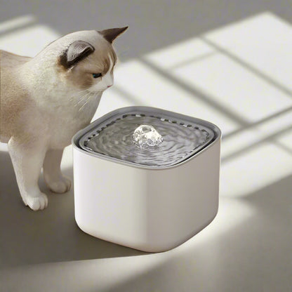 3L Cat Water Fountain Auto Recirculate Filter Large Capacity Filtring Cat Water Drinker USB Electric Mute Cats Water Dispenser