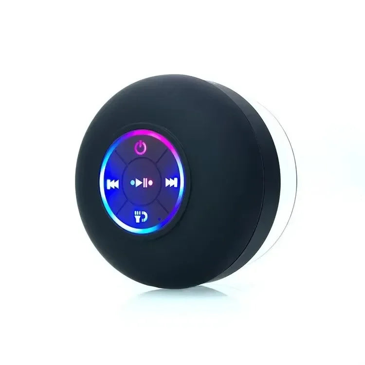 AquaPOP LED Shower Speaker | Waterproof Bluetooth Speaker with Suction Cup