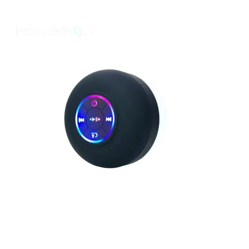 AquaPOP LED Shower Speaker | Waterproof Bluetooth Speaker with Suction Cup