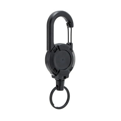 1/3Pcs Retractable Anti-Theft Wire Keychain – Elastic Buckle Rope with Easy-Pull Clip for Keys, ID, Tools & Travel