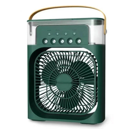 3-in-1 Personal Air Cooler | Portable Fan, Humidifier & LED Night Light