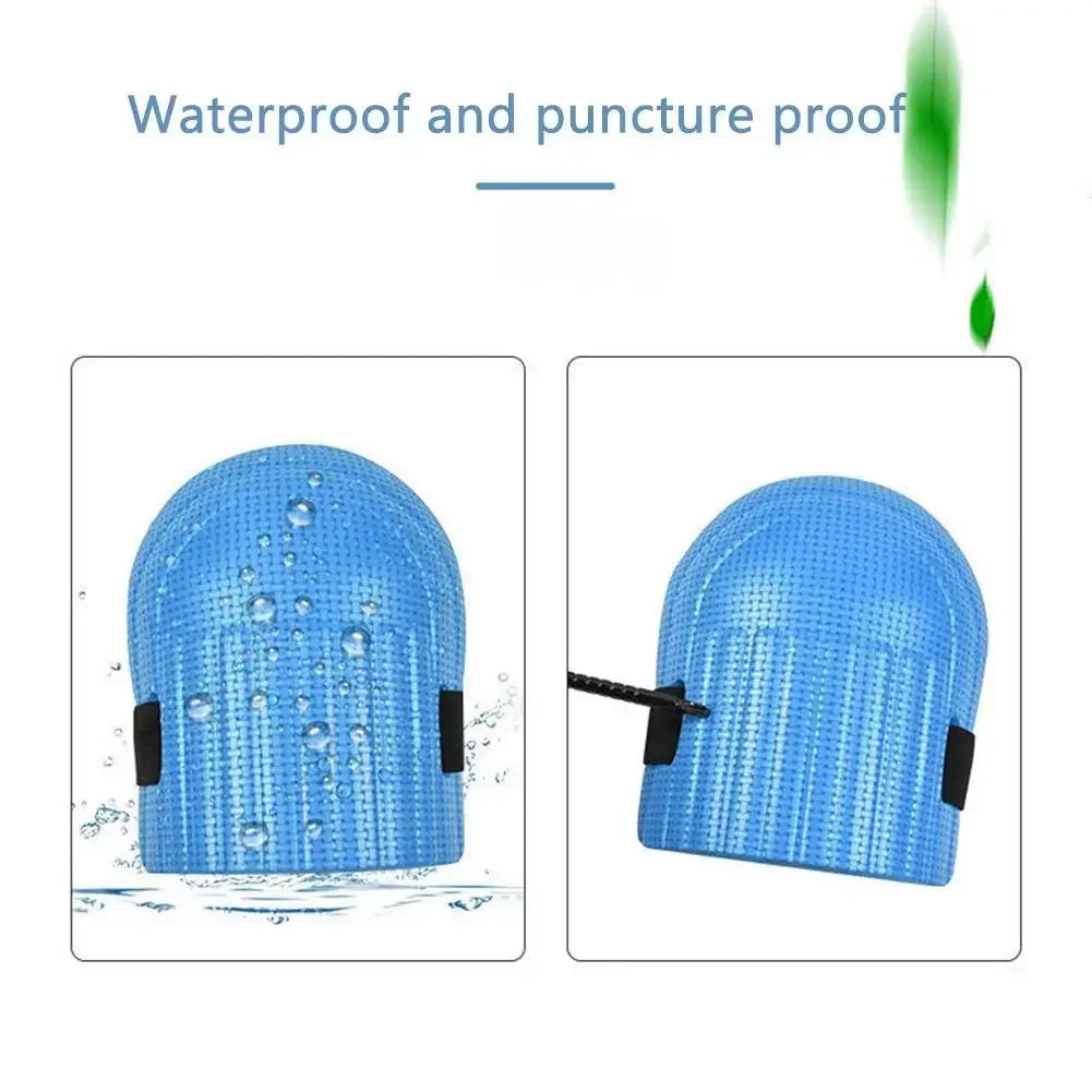 1 Pair Heavy-Duty Knee Pads – Waterproof Work Protection for Tiling, Gardening, Construction & DI