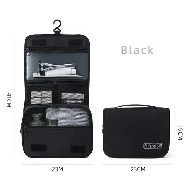 1PC Oxford Fabric Men Business Portable Storage Bag Toiletries Organizer Women Cosmetic Bag Waterproof Hanging Travel Wash Pouch