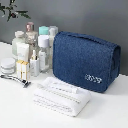 1PC Oxford Fabric Men Business Portable Storage Bag Toiletries Organizer Women Cosmetic Bag Waterproof Hanging Travel Wash Pouch
