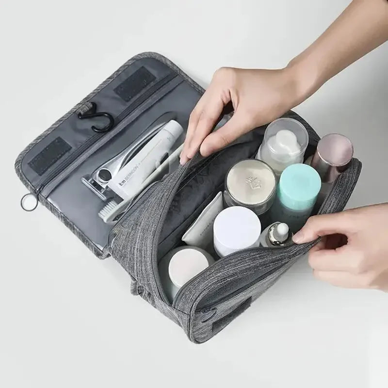 1PC Oxford Fabric Men Business Portable Storage Bag Toiletries Organizer Women Cosmetic Bag Waterproof Hanging Travel Wash Pouch