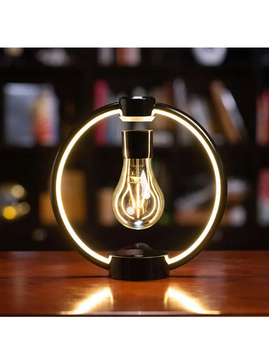 NEW Magnetic Levitating Bulb Retro Atmosphere Lamp RGB LED Night Light Eye Protection USB Lamp for Bedroom Home Room Decor Gift