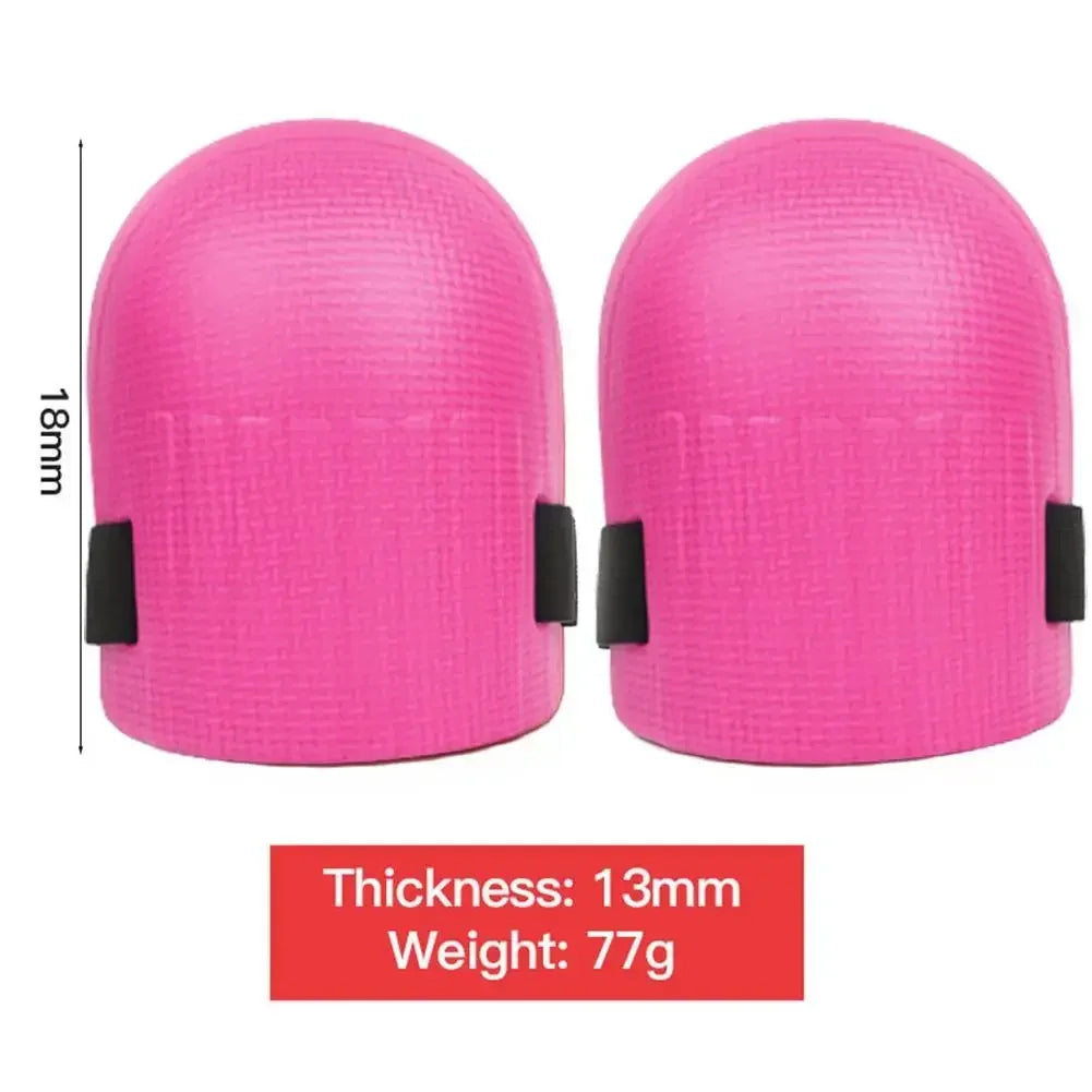 1 Pair Heavy-Duty Knee Pads – Waterproof Work Protection for Tiling, Gardening, Construction & DI